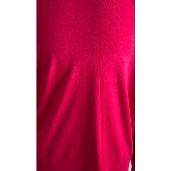 Charter Club Womens XL Button Front Cardigan Sweater Rayon Nylon Blend Pink - Picture 7 of 9